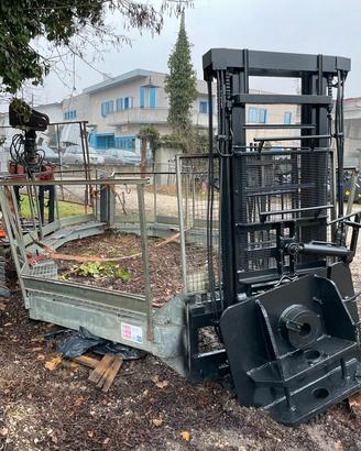 S25 Piattaforma raccolta per escavatore o muletto