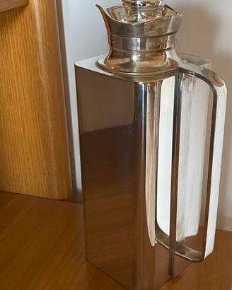 Caraffa termica in silver plate anni 80