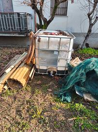 Cisterna IBC in plastica per acqua 