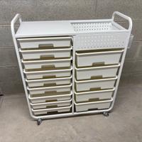 Carrellino con cassetti multiuso