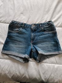 pantaloncini corti da ragazza 11-12 anni