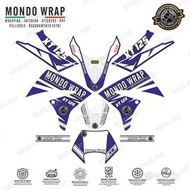 Adesivi compatibili con XT 125 HYPER 2006 enduro