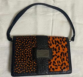 Borsa a spalla Tosca Blu in pelle - NUOVA