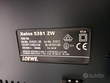 Televisore Loewe "Xelos" tubo catodico