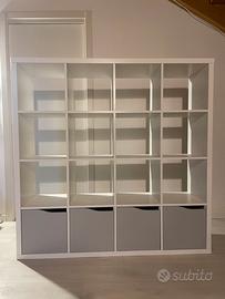Libreria bianca Kallax Ilea