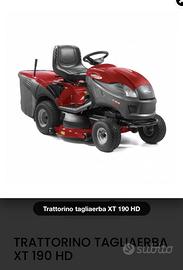 TRATTORINO TAGLIAERBA XT 190 HD