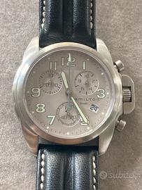 Orologio Hamilton khaki chrono quartz funzionante