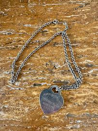Collana tiffany e ciondolo tiffany