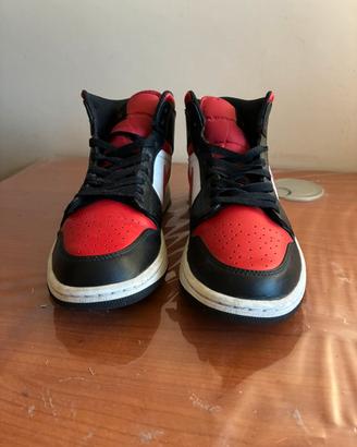 Air Jordan 1 Rosse bianche e nere