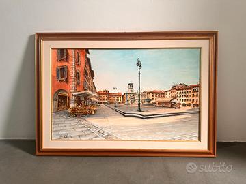 Quadro vintage paesaggio udinese (Angelo Bullo)