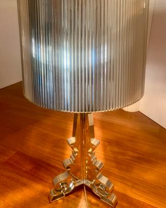 Lampada da tavolo tipo KARTELL argento
