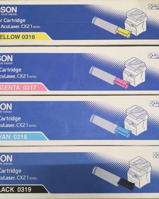 Cartucce stampante Epson aculaser cx 21