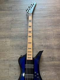Jackson X Series David Ellefson Kelly Bird V Blue