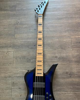 Jackson X Series David Ellefson Kelly Bird V Blue