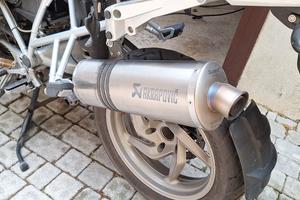 Collettore + terminale Akrapovtch  titanio GS1200