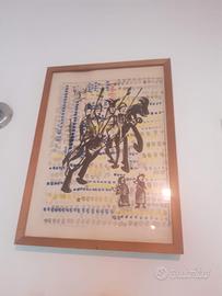 Acquarelli-prova d'autore firmata Borelli