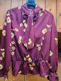 Camicetta Borgogna-viola 