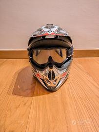 Casco Cross / Enduro AGV con Maschera AXO tg.L
