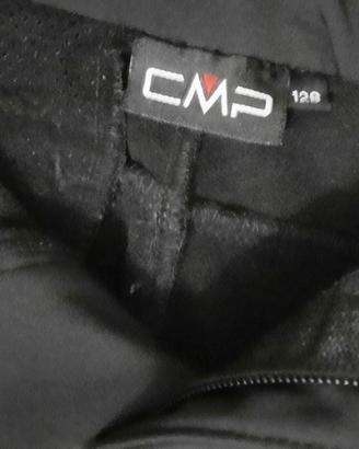 Pantaloni da sci e pile CMP taglia 128