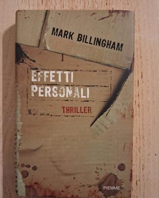 Mark Billingham Effetti personali 