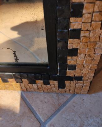 Cornice in mosaico con specchio