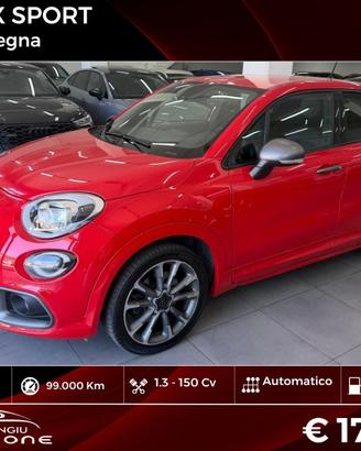 Fiat 500X SPORT 1.3 150 CV automatico FINANZIABILE