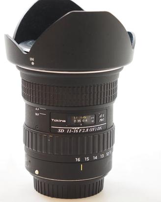 TOKINA SD 11-16 F 2.8 TF DX X CANON