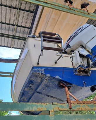 Motoscafo almar open senza patente 40 cv johnson