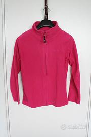 Felpa Pile Rainbow 12 anni Fucsia