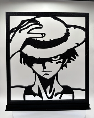 Quadretto Line Art wall 3D Silhouette One Piece