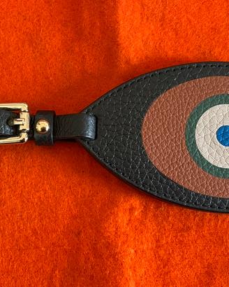 Etichetta per bagagli in pelle