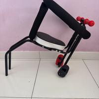 Seggiolino Bici Anteriore con Braccioli e manubri