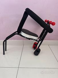 Seggiolino Bici Anteriore con Braccioli e manubri