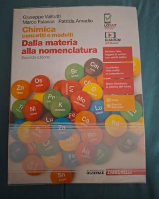 libro di chimica Zanichelli