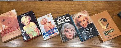 5 libri Marilyn Monroe + 1 Kennedy