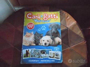 Album figurine Cani e gatti veri amici,no panini