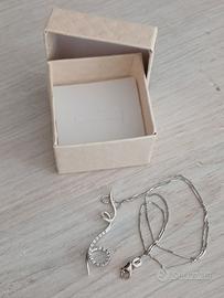 COLLANA ORO E ACCIAIO