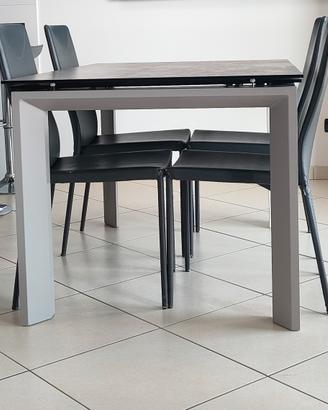 Tavolo in vetro temperato - ZENO