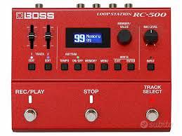 Pedale Loop Per Chitarra e Basso BOSS RC500
