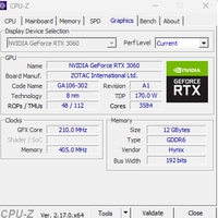 PC Gaming ROG B550-F Wi-Fi, RTX 3060, Ryzen 3600