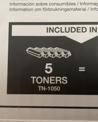 TN-1050 toner brother laser dcp1612w dcp1610w