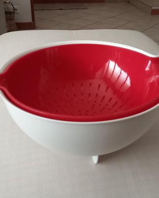 Scolapasta lavatutto Guzzini SPIN &DRY 