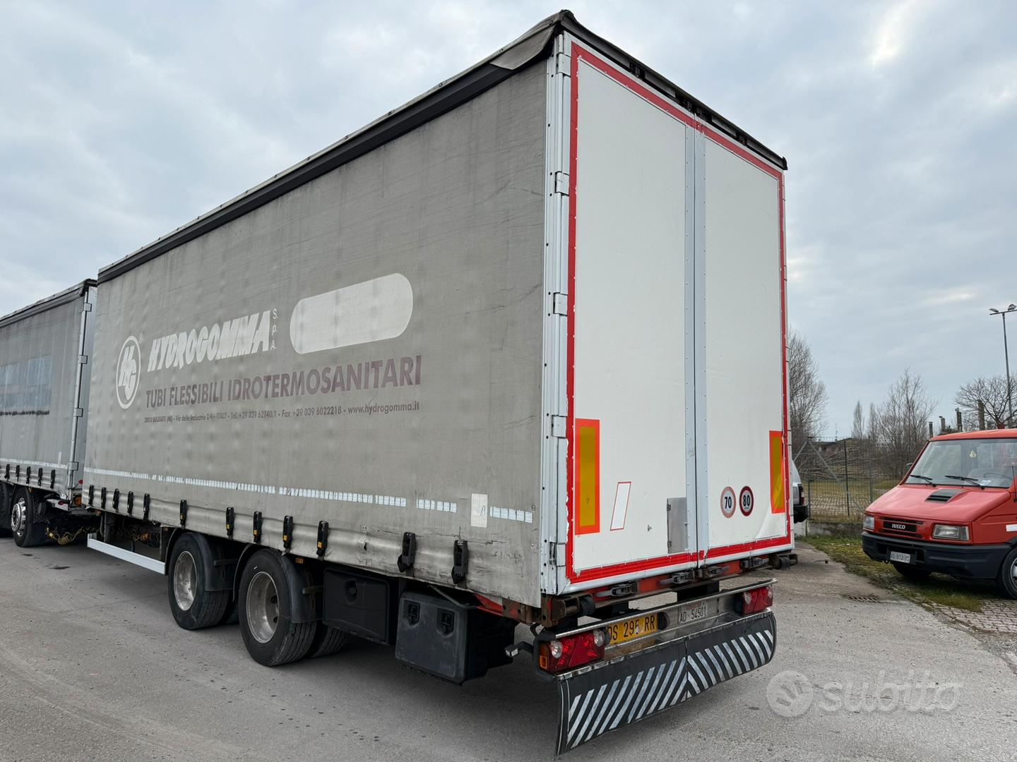 Subito - Truck & Car Trade srl - Rimorchio biga centinato 7,50 metri ...