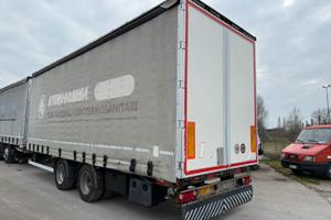 Rimorchio biga centinato 7,50 metri