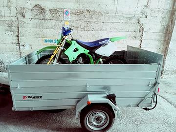 Carrello trasporto moto scooter cose