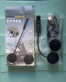Auricolare microfono  bluethoot moto scooter