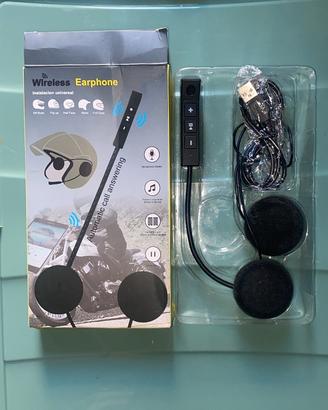 Auricolare microfono  bluethoot moto scooter