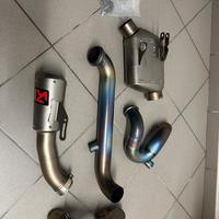 Scarico in titanio akrapovic ktm superduke 1290r