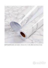 Plastica adesiva marmo bianco carrara