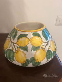 vaso / coprivaso / centrotavola in ceramica